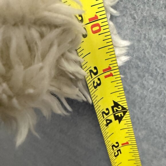 Wilson's Leather L Faux Suede Hooded Short Jacket Faux Fur Lining Tan Zip Up - Picture 16 of 16